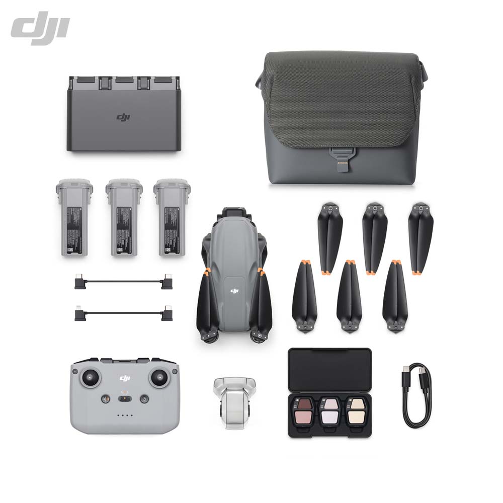 DJI Air 3S - Fly More Combo + DJI RC-N3 Пульт управления — изображение 2