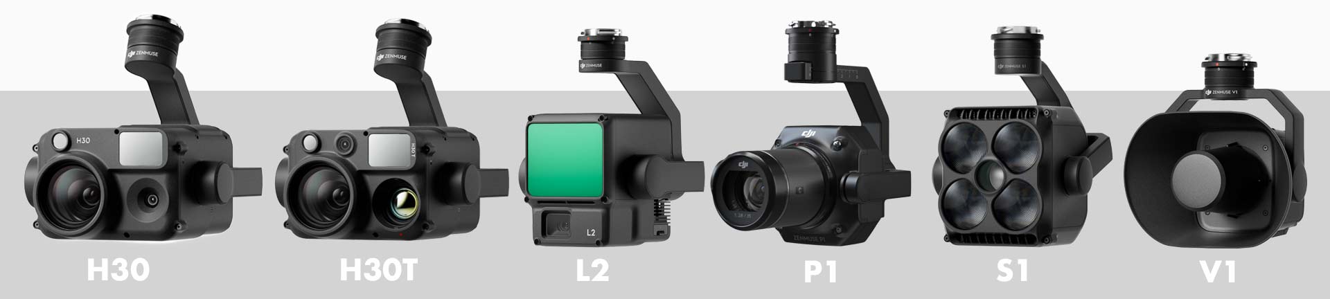 Совместимые нагрузки DJI Matrice 400
